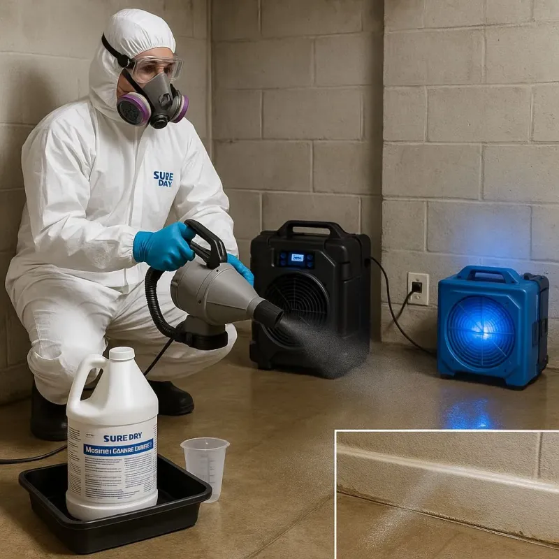 Sanitization and Odor Removal process in West Liberty, IA