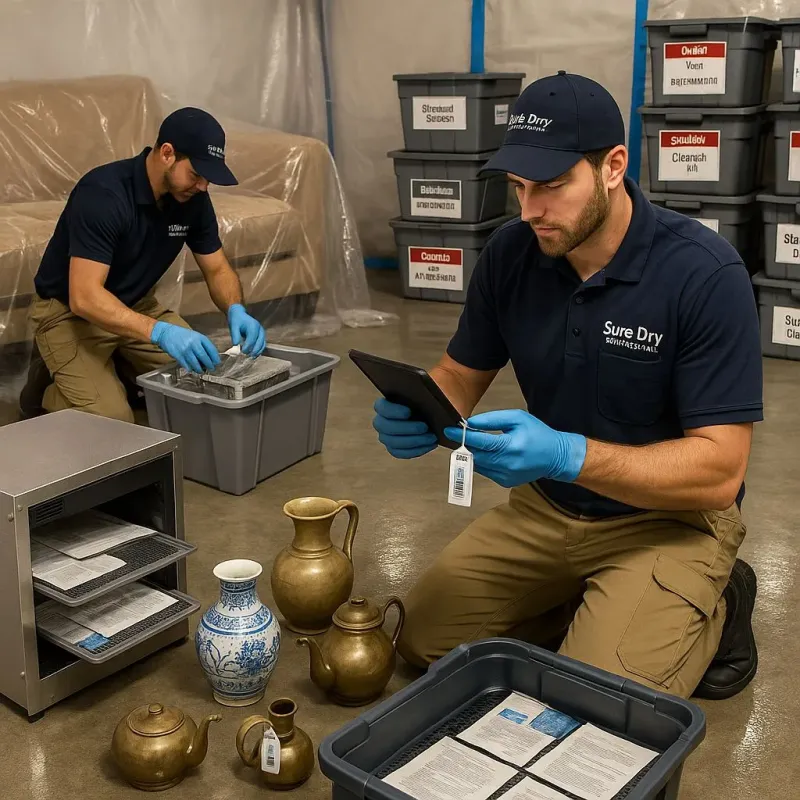 Content Protection and Restoration process in West Liberty, IA
